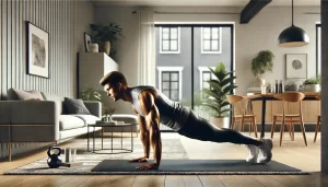 Treino de Calistenia para Definir o Corpo em Casa, flexão de solo