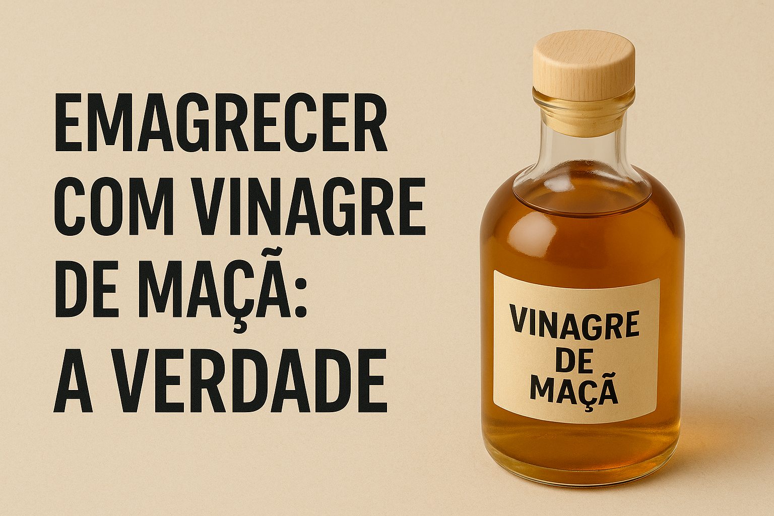 Vinagre de Maça Emagrece? Descubra a verdade.