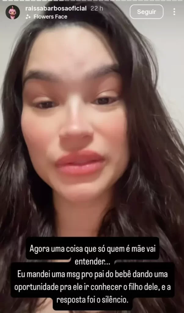 Raíssa Barbosa Desabafa