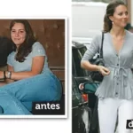 Antes e depois Kate Middleton