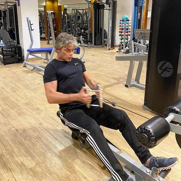 Fabio Assunção Musculação