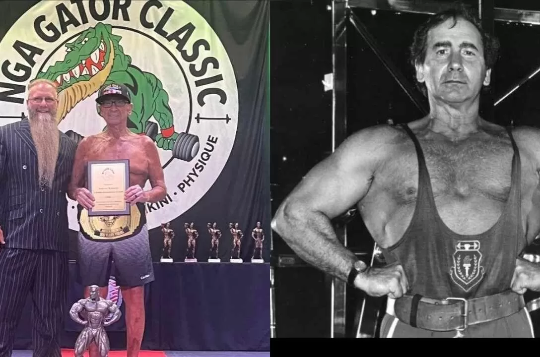 Andrew Bostinto quando era Jovem comparação