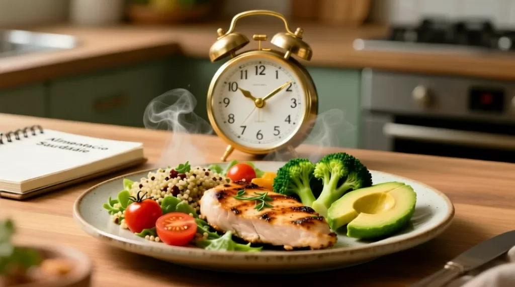 Almoço antes das 14h!