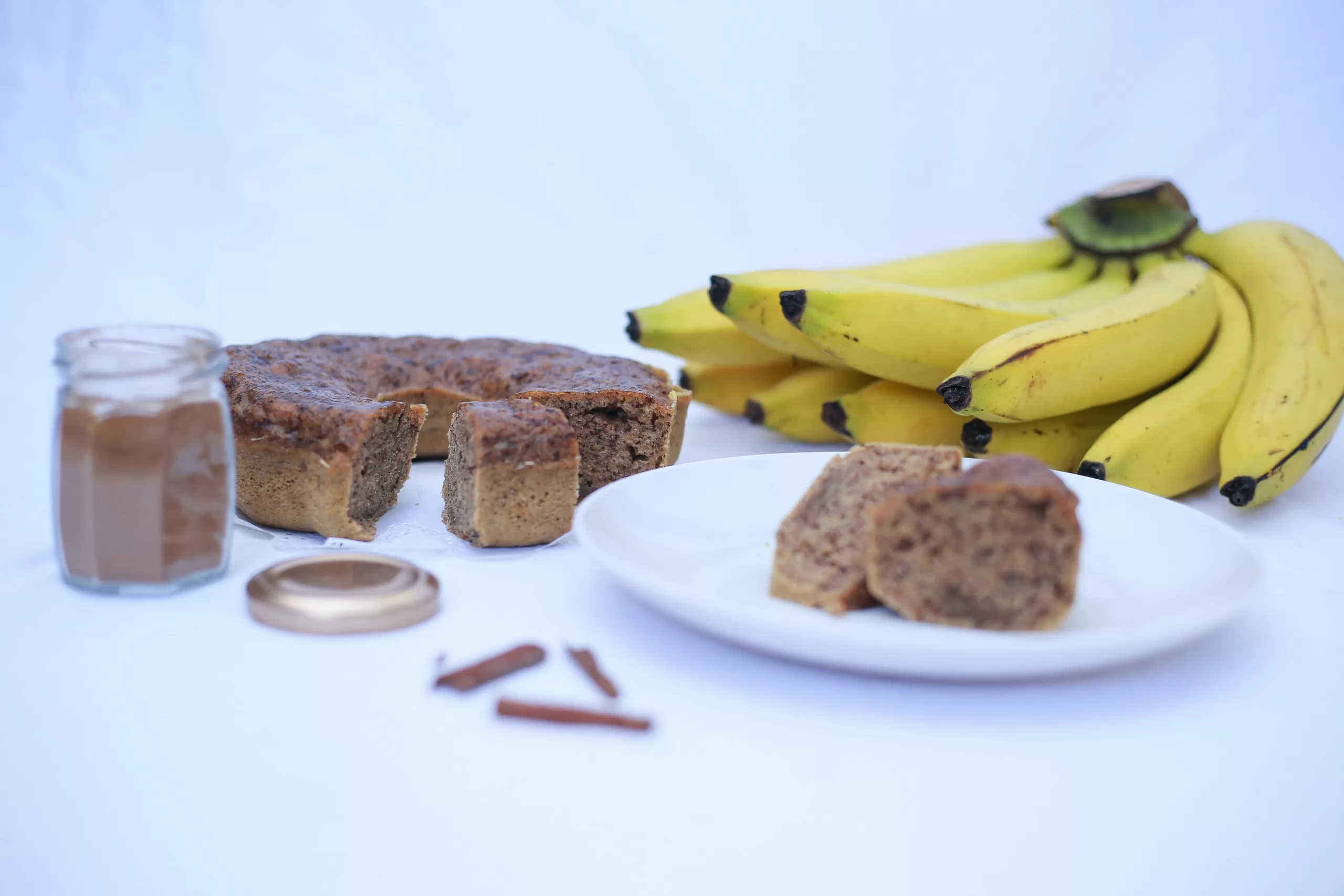 Bolo de Banana receita Fit pode ajudar no emagrecimento