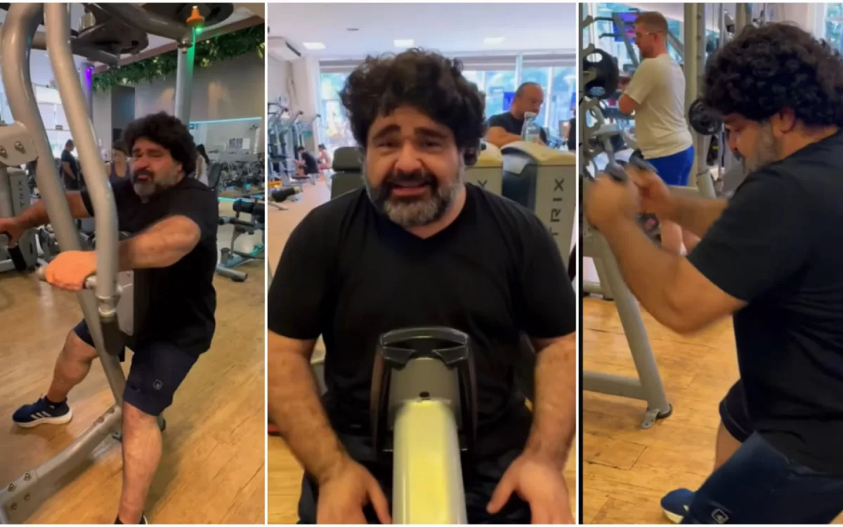 Fabiano antes e depois