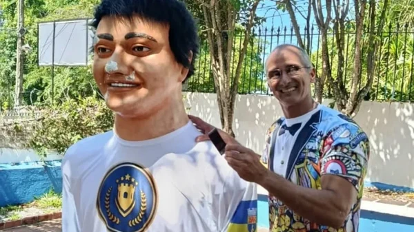 Ronald José Salvador Montenegro trabalhava com 'bonecões' do Carnaval por Reprodução