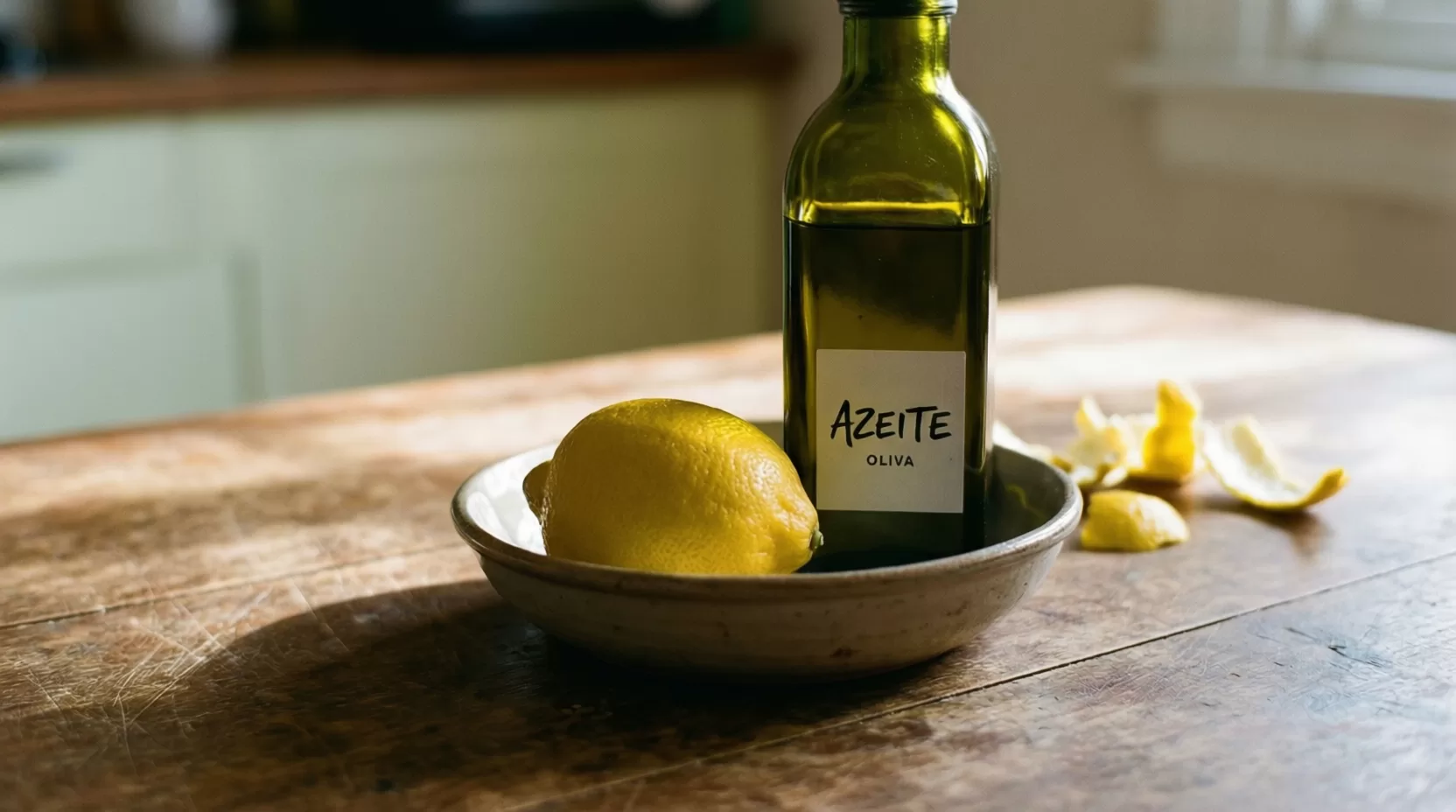 azeite e limão todas as noites