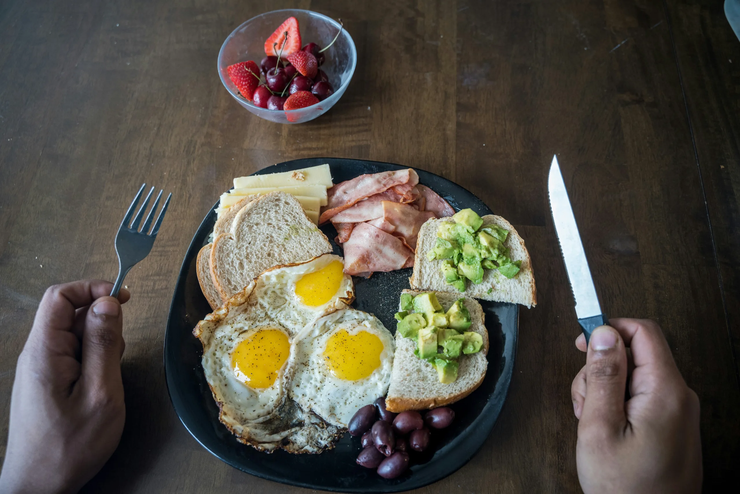 alimentação com dieta cetogenica